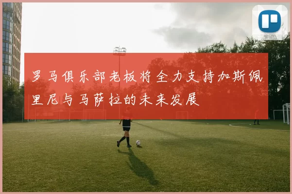 罗马俱乐部老板将全力支持加斯佩里尼与马萨拉的未来发展